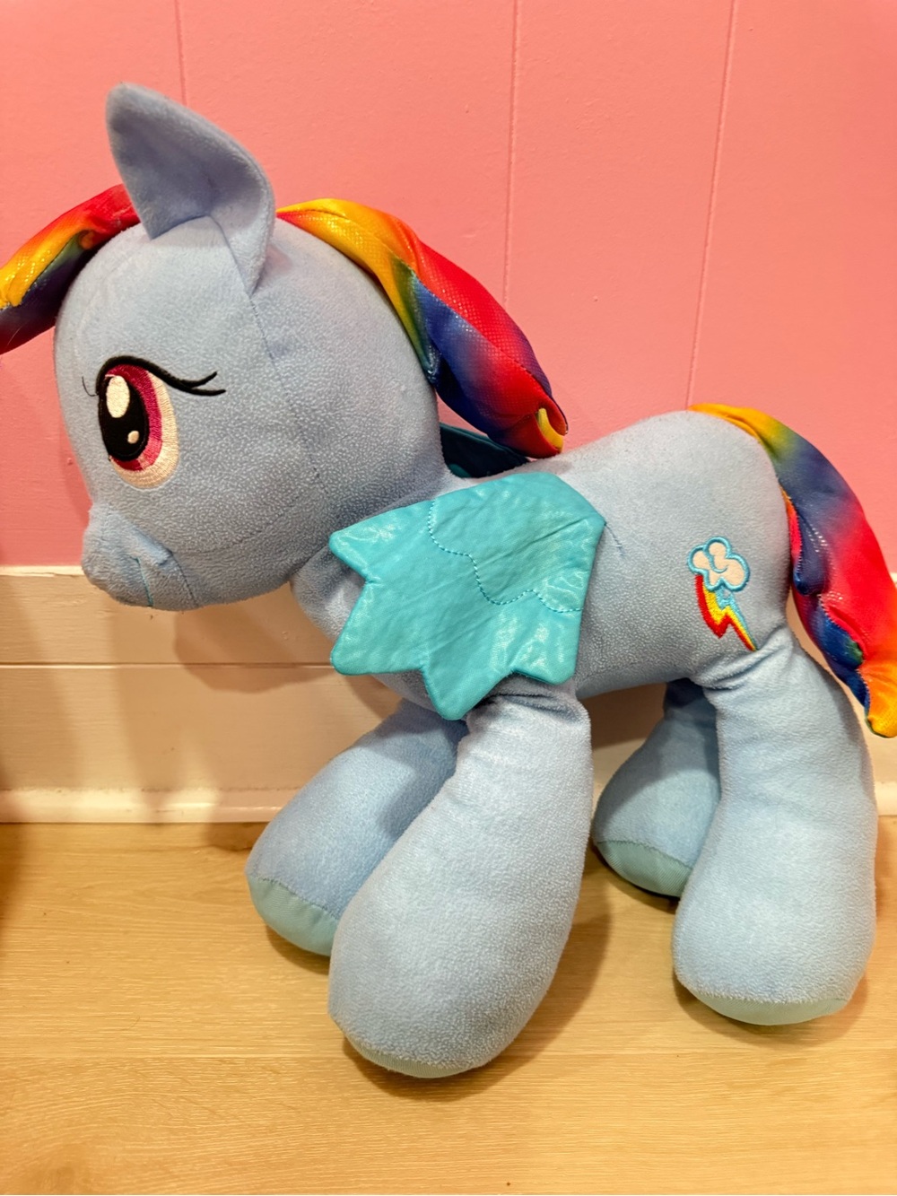 My Little Pony Rainbow Mane Plush - Blue